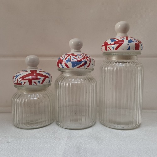 Retro union jack glass - union, storage