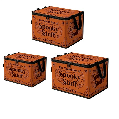 Retro gothic storage basket - storage,