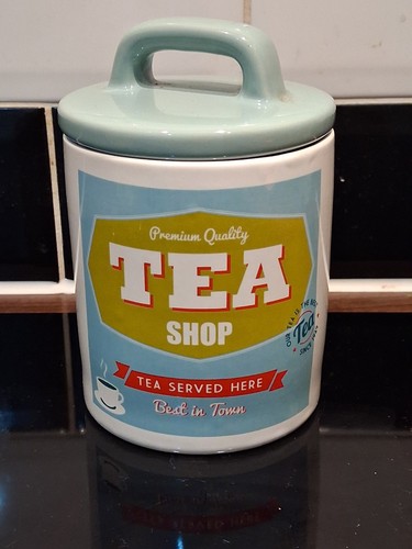 Tea storage jar - retro, 50's
