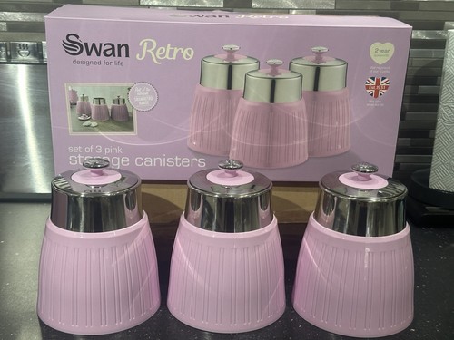 Swan new retro - pink, set