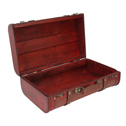 Retro wooden gift box hinge - box,