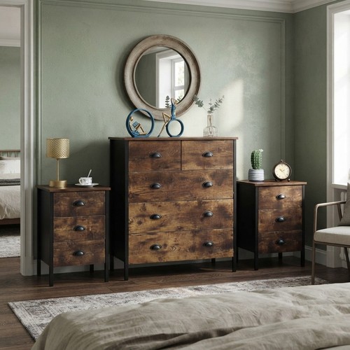 Retro industrial bedroom - industrial,