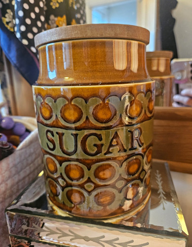 Hornsea bronte ceramic sugar - hornsea,