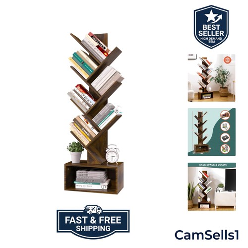 Tree bookshelf shelf - bookshelf, 6