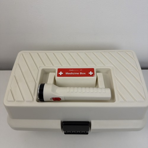 Lloyds medicine box - box, fist