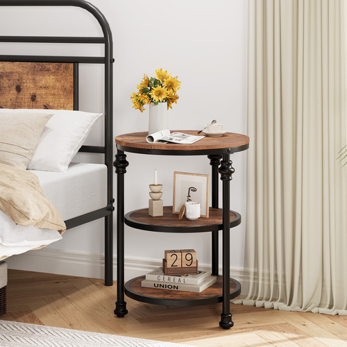 Tier round coffee table - round,