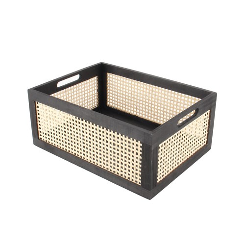 Retro book storage basket - book,