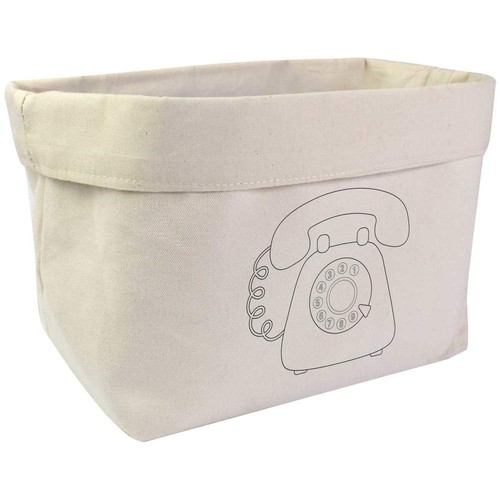 Retro telephone outline - 'retro,