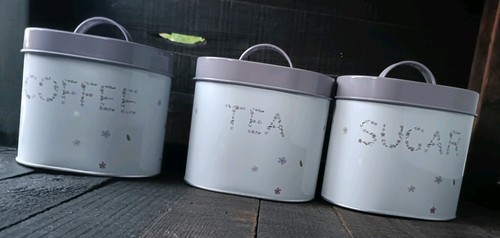 Retro 3pc tea - coffee, sugar