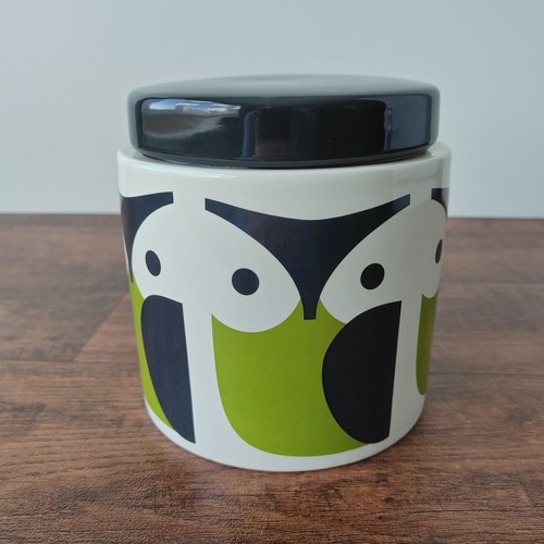 Orla kiely owl ceramic storage - orla,