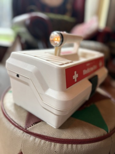 Retro medicine box fist aid - medicine,