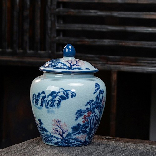 Reusable ceramic tea storage - tea,